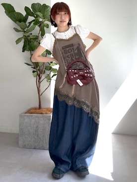 ひなのさん(レディース・159cm)の夏コーディネート