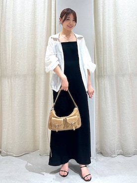 「ナチュラル」｜「アイテム（ブルゾン）」を使った、babylonehimeさん（レディース・158cm）の春コーディネート