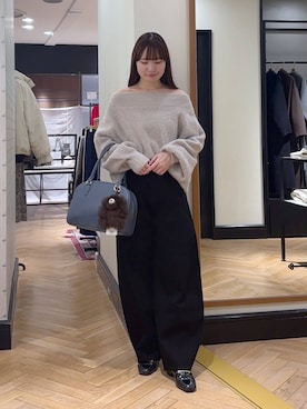 「アイテム（キーホルダー）」を使った、ひぃ(588)さん（レディース・162cm・20代）の秋コーディネート