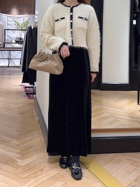 「アイテム（ワンピース）」を使った、ひぃ(588)さん（レディース・162cm・20代）の冬コーディネート