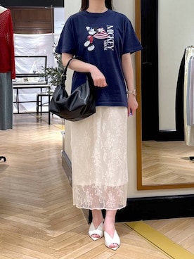 「A part by（アパートバイ）のアイテム」を使った、ひぃ(588)さん（レディース・162cm）の春コーディネート