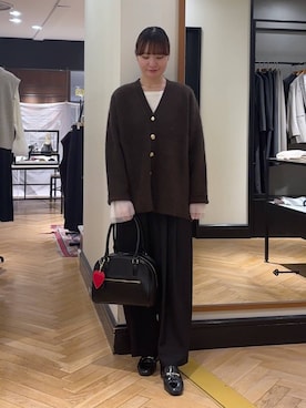 「アイテム（キーホルダー）」を使った、ひぃ(588)さん（レディース・162cm）の秋コーディネート