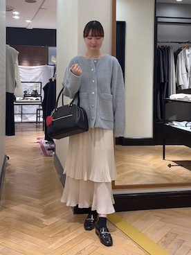 「アイテム（キーホルダー）」を使った、ひぃ(588)さん（レディース・162cm）の秋コーディネート