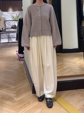 「おでかけ」｜ひぃ(588)さん（レディース・162cm）の冬コーディネート