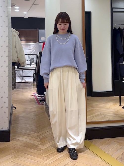 スラックスコクーンボリュームパンツ（スラックス）｜A part by