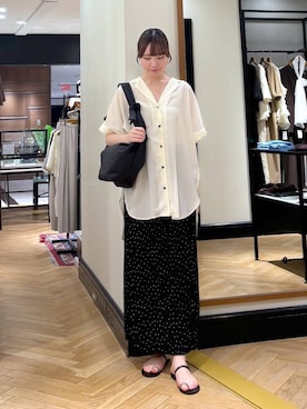 「アイテム（トートバッグ）」を使った、ひぃ(588)さん（レディース・162cm・20代）の夏コーディネート