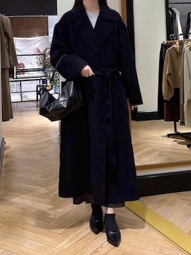 「A part by（アパートバイ）のメタルパーツパンプス（パンプス、ブラック系）」を使った、ひぃ(588)さん（レディース・162cm）の秋コーディネート