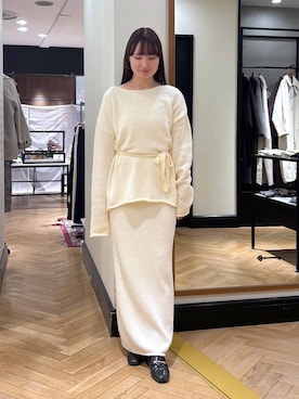 「アイテム（セットアップ）」を使った、ひぃ(588)さん（レディース・162cm）の秋コーディネート