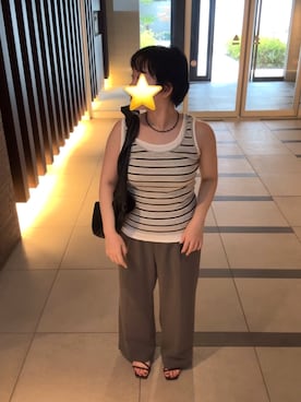 「OPAQUE.CLIP（オペークドットクリップ）のアイテム」を使った、rinkaさん（レディース・150cm）の夏コーディネート