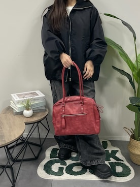 「アイテム（ブルゾン）」を使った、ゆいころさん（レディース・158cm）の秋コーディネート