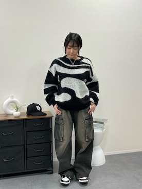 「nui nullu（ヌイヌル）のアイテム」を使った、ゆいころさん（レディース・158cm）の秋コーディネート