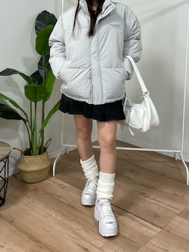 「nui nullu（ヌイヌル）のアイテム」を使った、ゆいころさん（レディース・158cm）の秋コーディネート