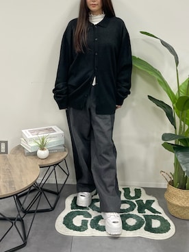 「MONO-MART（モノマート）のアイテム（Tシャツ/カットソー）」を使った、ゆいころさん（レディース・158cm）の秋コーディネート