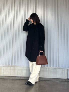 karinさん（レディース・158cm）の冬コーディネート