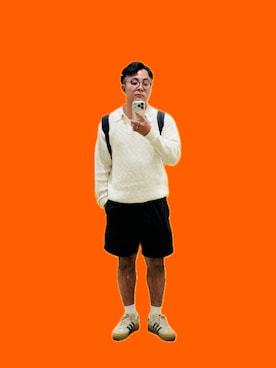 「EDIFICE（エディフィス）のアイテム」を使った、KAIさん（メンズ・163cm）の夏コーディネート