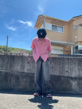 「アイテム（キャップ）」を使った、renfashionoldさん（メンズ・166cm・10代）の秋コーディネート