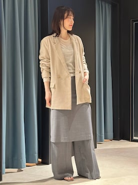 「Curensology（カレンソロジー）のアイテム」を使った、miyaさん（レディース・162cm）の春コーディネート