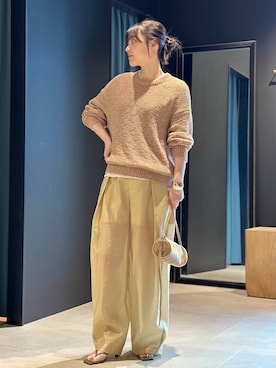 「Curensology（カレンソロジー）のアイテム」を使った、miyaさん（レディース・162cm）の春コーディネート