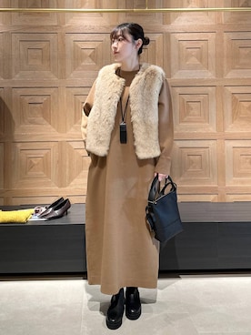 miyaさん（レディース・162cm）の冬コーディネート