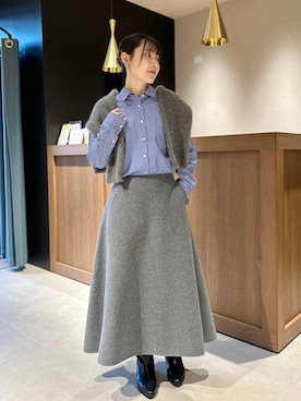 「旅行」｜miyaさん（レディース・162cm）の冬コーディネート