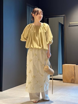 「Curensology（カレンソロジー）のアイテム」を使った、miyaさん（レディース・162cm）の春コーディネート