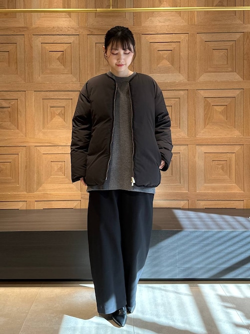 現行 美品 カレンソロジー リネン混 ノーカラージャケット オーバーシルエット Curensology（カレンソロジー）の「Curensology(カレンソロジー