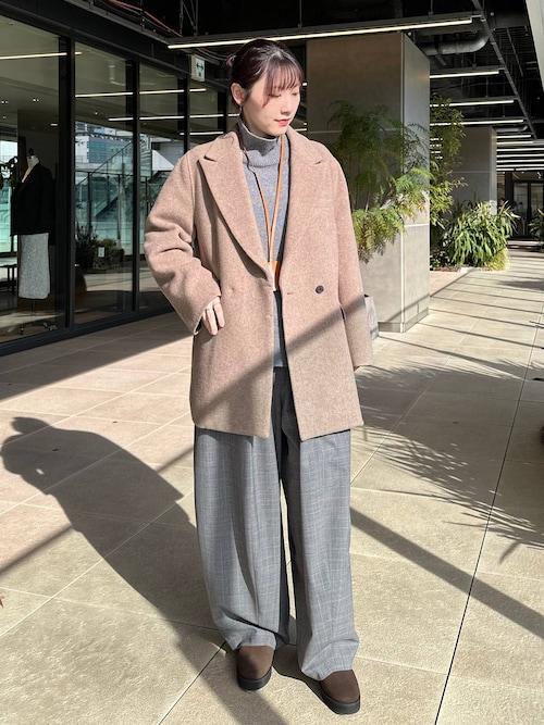 セール】Curensology(カレンソロジー)/ウールボンディングジャケット