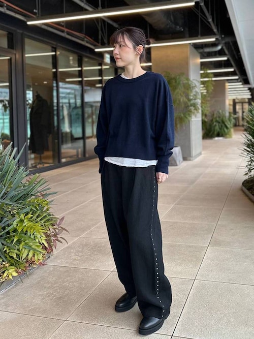 セール】Curensology(カレンソロジー)/バックレースニットプルオーバー