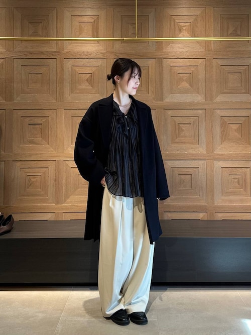 Curensology(カレンソロジー)/ダブルクロスツータックパンツ