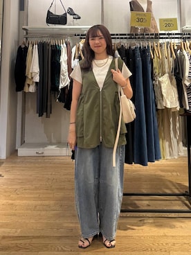 「アイテム（サンダル）」を使った、つっきー🌙さん（レディース・156cm・20代）の夏コーディネート