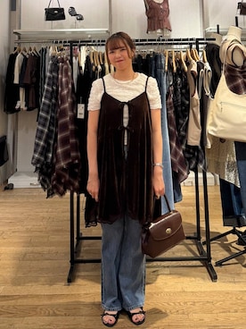 「アイテム（ボストンバッグ）」を使った、つっきー🌙さん（レディース・156cm・20代）の夏コーディネート