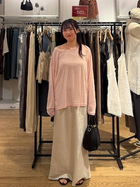 「アイテム（チョーカー）」を使った、つっきー🌙さん（レディース・156cm・20代）の秋コーディネート