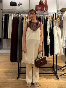 「アイテム（ボストンバッグ）」を使った、つっきー🌙さん（レディース・156cm・20代）の夏コーディネート
