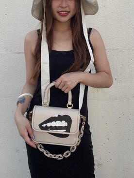 「COACH」｜「アイテム（ワンピース/ドレス）」を使った、ゆぅちゃさん（レディース・162cm）の夏コーディネート