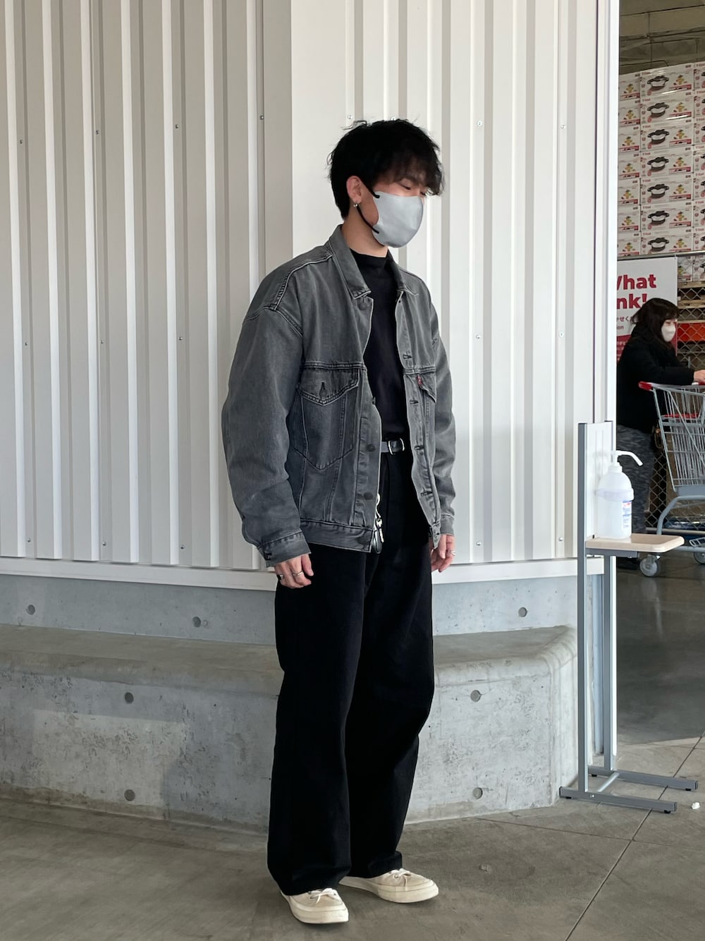 LEVI'S ダークグレー デニムジャケット セール】Levi's/リーバイス トラッカージャケット ブラック