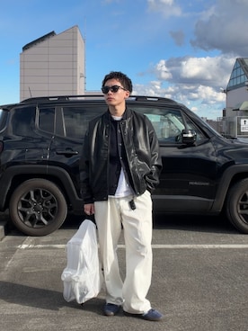 「アイテム（スニーカー）」を使った、ユダ さん（メンズ・168cm・20代）の冬コーディネート