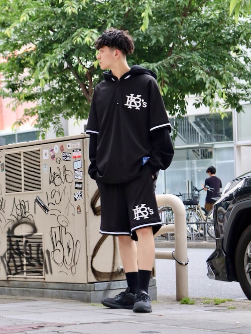 【KEBOZ】黒 フルジップパーカー KEBOZ パーカー ICON SWEAT FULL ZIP HOODIE メンズ : ZOZOTOWN