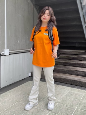 那須川梨々さん（レディース・152cm）の春コーディネート