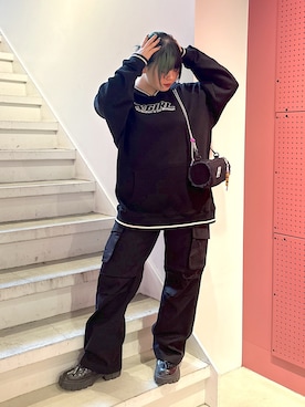 那須川梨々さんのコーディネート