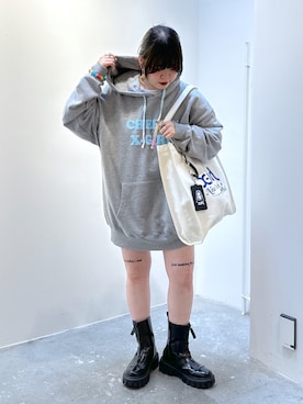 那須川梨々さん(レディース・152cm)の秋コーディネート