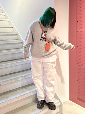 那須川梨々さんのコーディネート