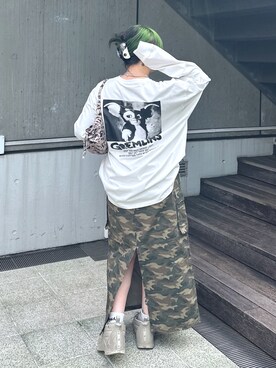 那須川梨々さん（レディース・152cm）の冬コーディネート