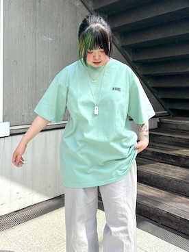 那須川梨々さんのコーディネート