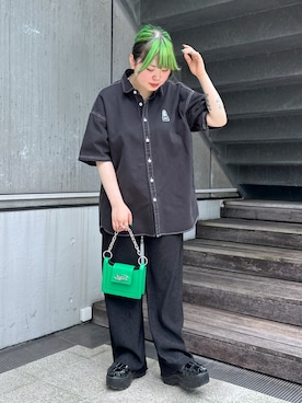 那須川梨々さん（レディース・152cm）の夏コーディネート