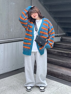 那須川梨々さん（レディース・152cm）の秋コーディネート