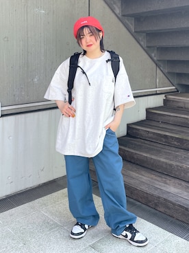 那須川梨々さん（レディース・152cm）の春コーディネート