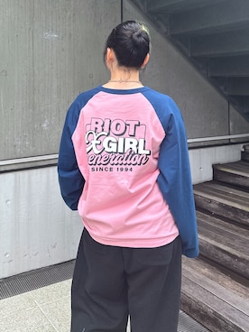 那須川梨々さん(レディース・152cm)の冬コーディネート