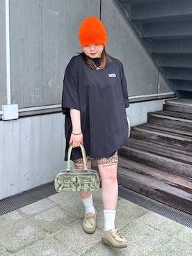 那須川梨々さんのコーディネート