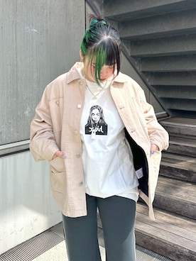 那須川梨々さん（レディース・152cm）の春コーディネート