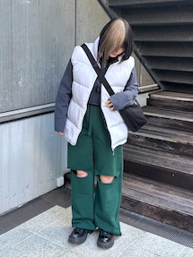 X-girl（エックスガール）の「PADDED VEST（ダウンベスト）」 - WEAR